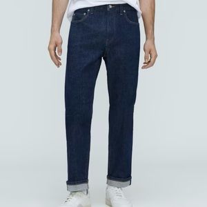 Everlane Men’s Deep Indigo Selvedge Straight Fit Jean